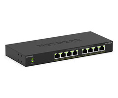 Netgear NETGEAR GS308LP Unmanaged Gigabit Ethernet (10/100/1000) Power over Ethernet (PoE) Desktop Zwart