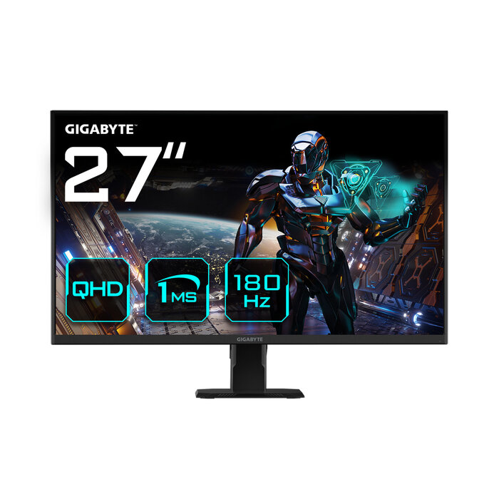 Gigabyte GIGABYTE GS27QA computer monitor 68,6 cm (27") 2560 x 1440 Pixels Quad HD LCD Zwart