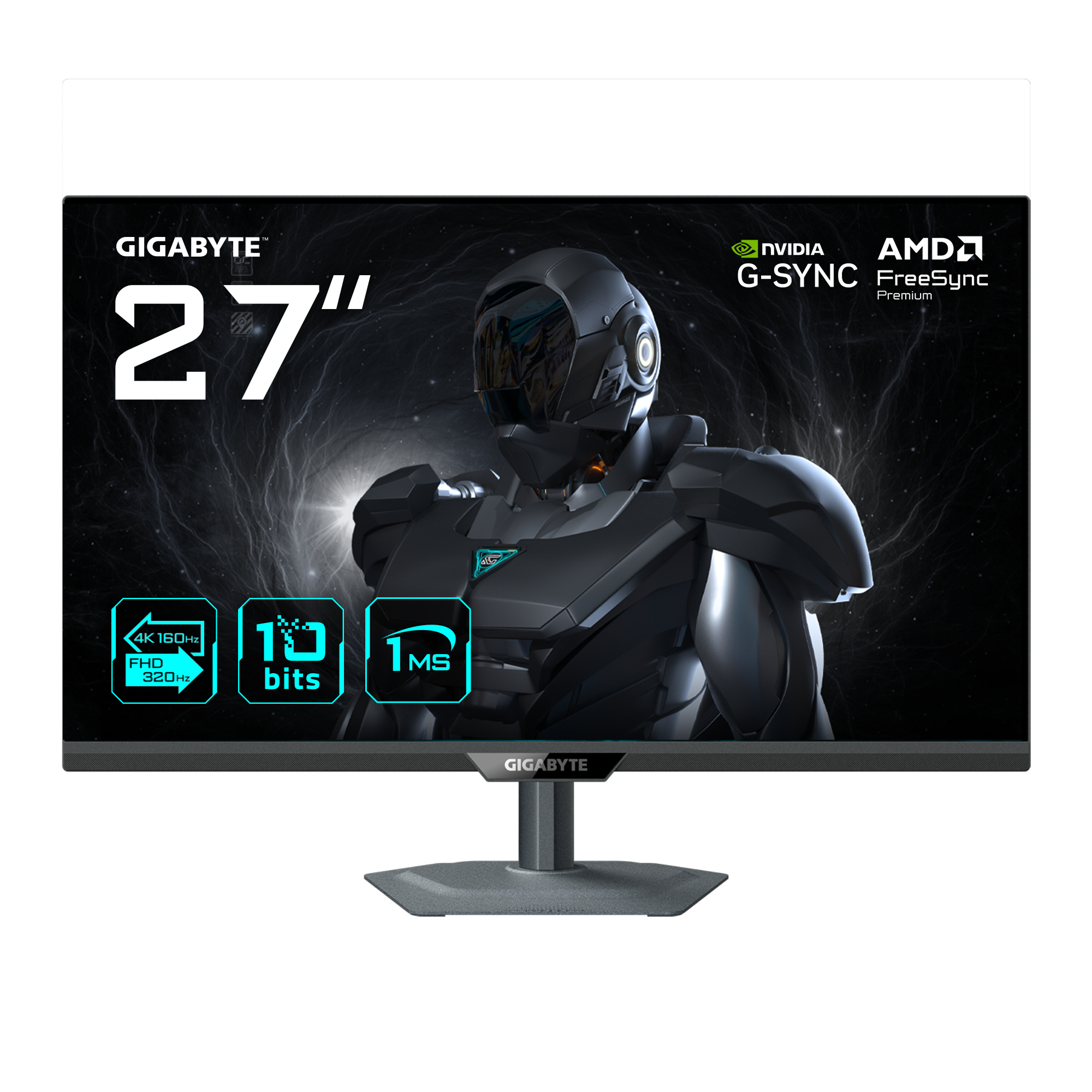 Gigabyte GIGABYTE G27UP computer monitor 68,6 cm (27") 3840 x 2160 Pixels 4K Ultra HD LED Zwart