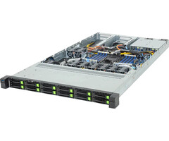 Gigabyte GIGABYTE R164-SG5-AAV1 server barebone LGA 4710 Rack (1U) Zwart, Staal