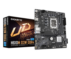 Gigabyte GIGABYTE H610M D3W DDR4 moederbord Intel H610 LGA 1700 micro ATX