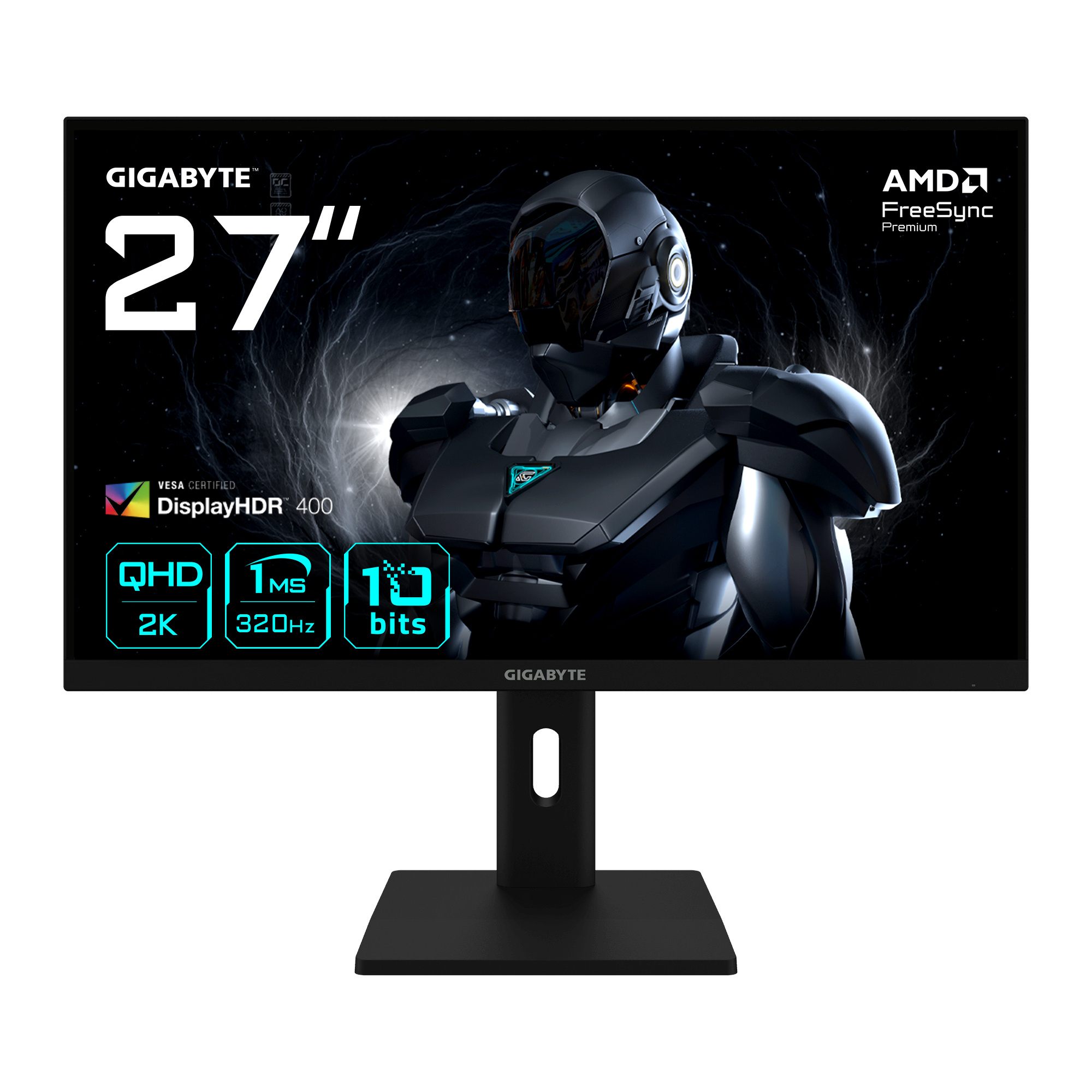 Gigabyte GIGABYTE G27Q3 computer monitor 68,6 cm (27") 2560 x 1440 Pixels Quad HD LED Zwart