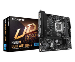 Gigabyte GIGABYTE H610M D3H WIFI DDR4 moederbord Intel H610 LGA 1700 micro ATX