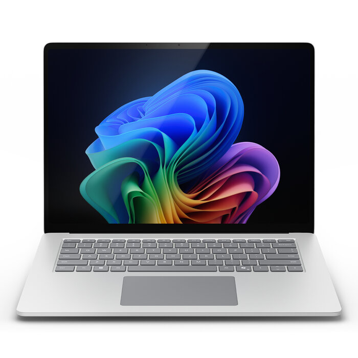Microsoft Microsoft Surface Laptop 8 Copilot+ PC Intel Core Ultra X7 368H 38,1 cm (15") Touchscreen 32 GB LPDDR5x-SDRAM 256 GB SSD Wi-Fi 7 (802.11be) Windows 11 Pro Platina QWERTY