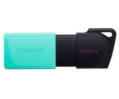 Kingston Kingston Technology DataTraveler Exodia M 256 GB, USB 3.2 Gen 1 (zwart + blauwgroen)