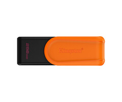 Kingston Kingston Technology DataTraveler 256GB Portable USB 3.2 Gen 1 Exodia S (Black/Orange)