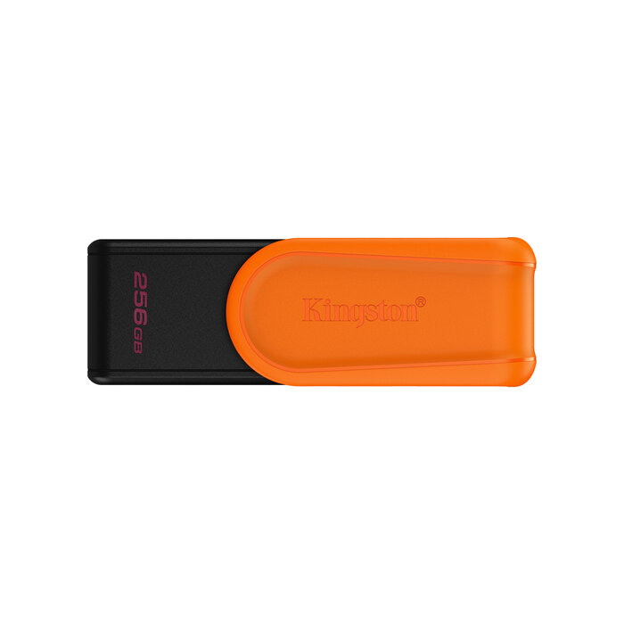 Kingston Kingston Technology DataTraveler 256GB Portable USB 3.2 Gen 1 Exodia S (Black/Orange)