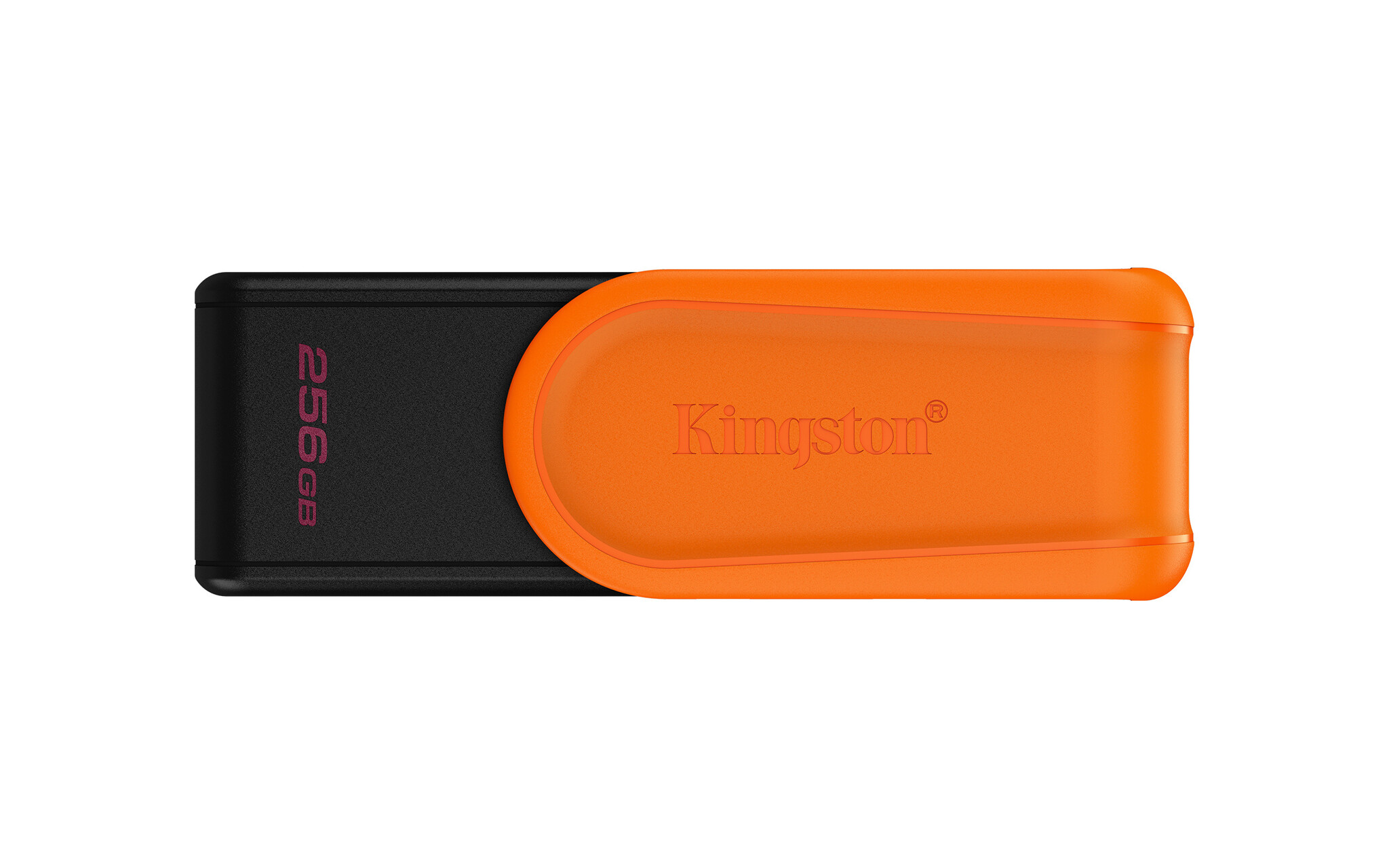 Kingston Kingston Technology DataTraveler 256GB Portable USB 3.2 Gen 1 Exodia S (Black/Orange)