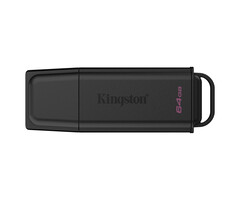Kingston Kingston Technology DataTraveler 64GB Portable USB 3.2 Gen 1 Exodia Black