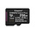 Kingston Technology 256GB micSDXC Canvas Select Plus Gen3 150R A1 enkel pakket zonder ADP