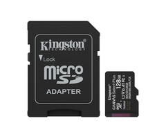 Kingston Kingston Technology 128GB microSDXC Canvas Select Plus Gen3 150MB/s A1 kaart + adapter