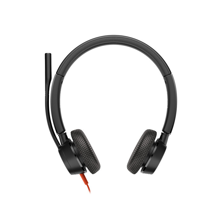 Hewlett & Packard INC. HP Poly Blackwire 3325 Stereo Microsoft Teams Certified USB-C Headset + 3,5 mm plug + USB-C/A adapter
