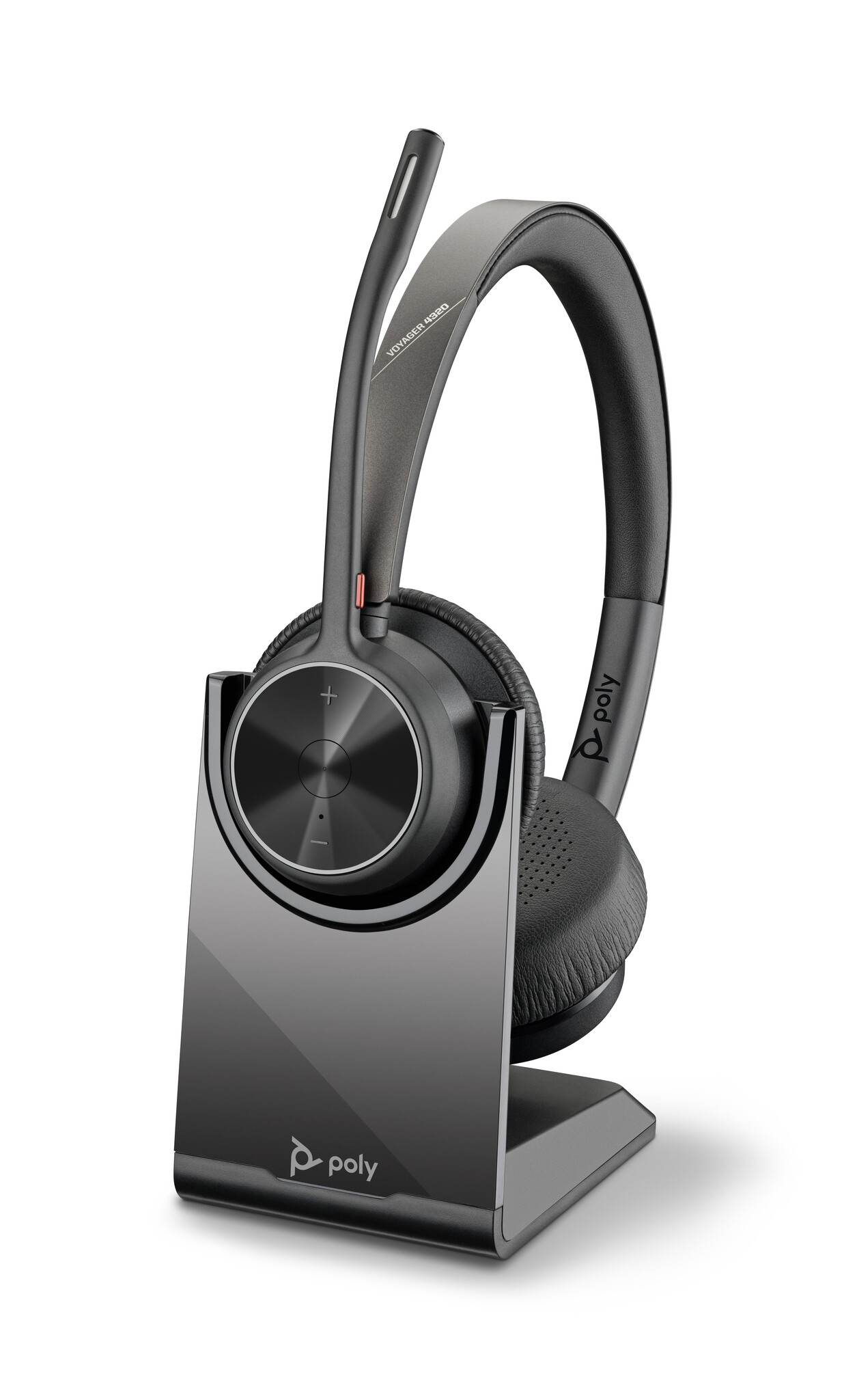 Hewlett & Packard INC. HP Poly Voyager 4320 UC stereo USB-A-headset + BT700 USB-A-adapter + oplaadstandaard