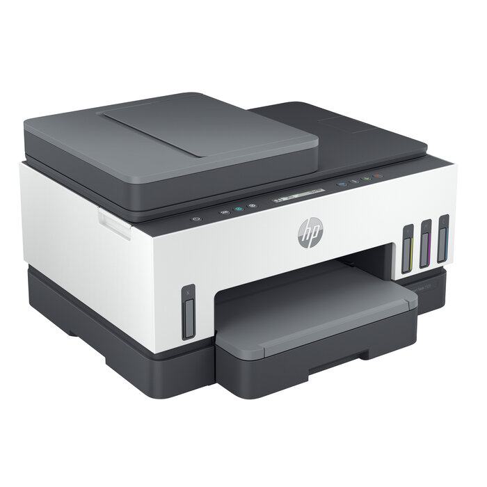 Hewlett & Packard INC. HP Smart Tank 7305 Draadloos All-in-One Kleur Printer, Dubbelzijdig printen; Kopieerapparaat, Scanner