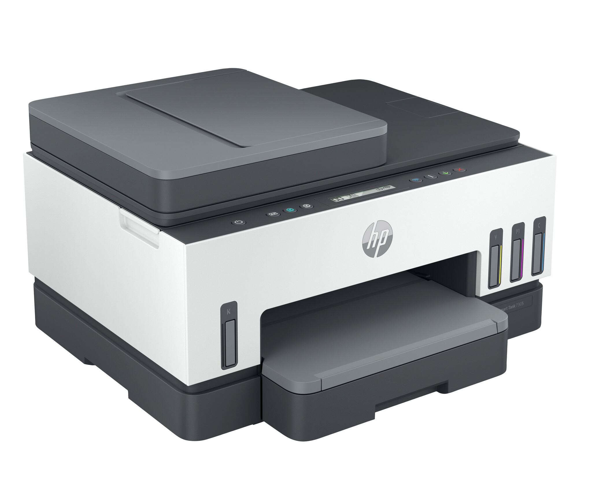 Hewlett & Packard INC. HP Smart Tank 7305 Draadloos All-in-One Kleur Printer, Dubbelzijdig printen; Kopieerapparaat, Scanner