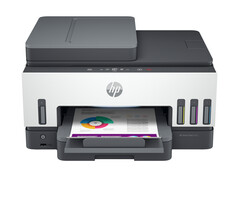 Hewlett & Packard INC. HP Smart Tank 7605 Draadloos All-in-One Kleur Printer, Dubbelzijdig printen; Kopieerapparaat, Scanner