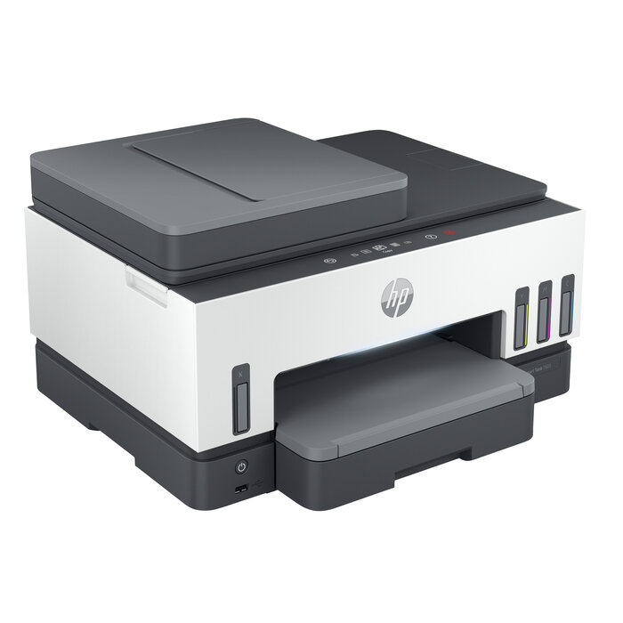 Hewlett & Packard INC. HP Smart Tank 7605 Draadloos All-in-One Kleur Printer, Dubbelzijdig printen; Kopieerapparaat, Scanner