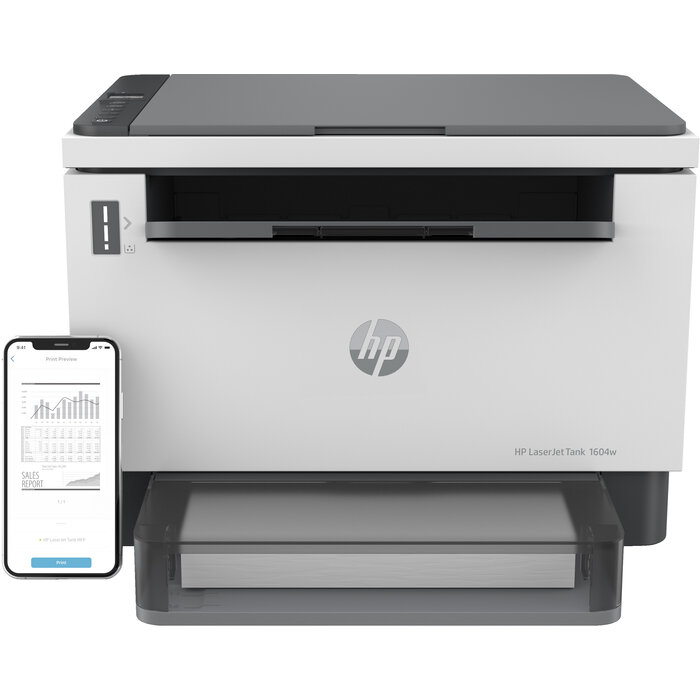 Hewlett & Packard INC. HP LaserJet Tank MFP 1604w printer