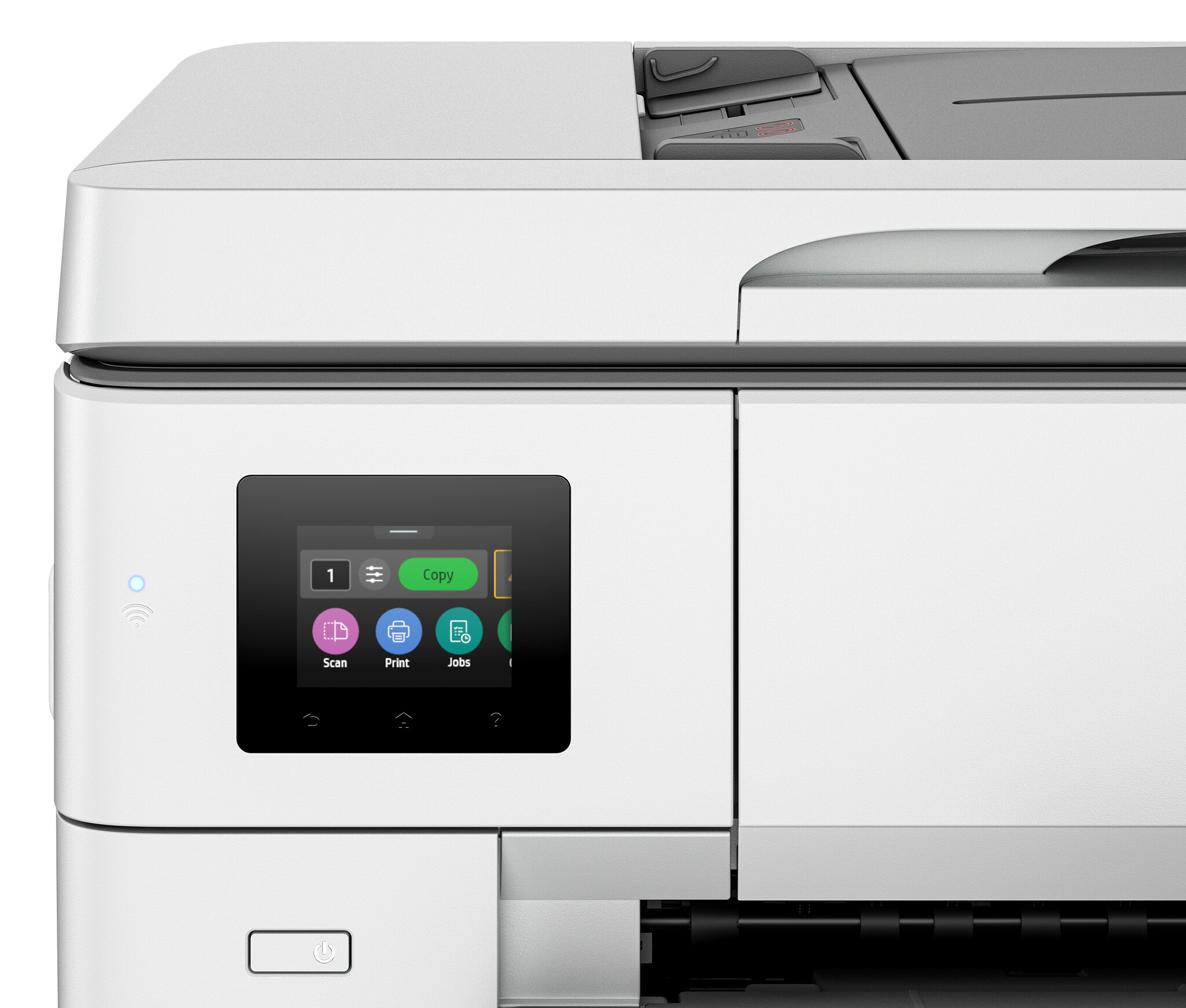 Hewlett & Packard INC. HP OfficeJet Pro 9720e Draadloos All-in-One Kleur Printer, Dubbelzijdig printen; Kopieerapparaat, Scanner
