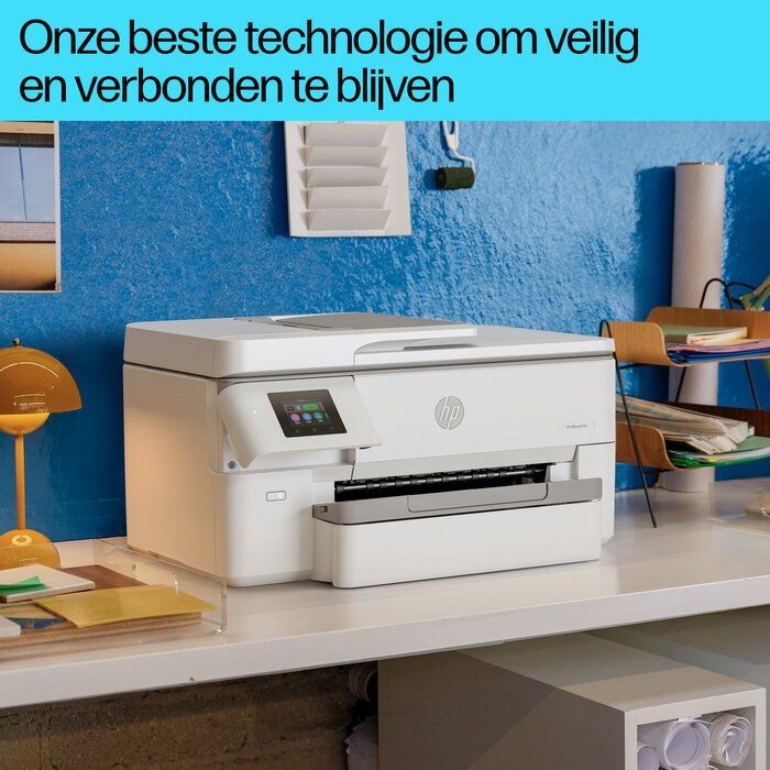 Hewlett & Packard INC. HP OfficeJet Pro 9720e Draadloos All-in-One Kleur Printer, Dubbelzijdig printen; Kopieerapparaat, Scanner