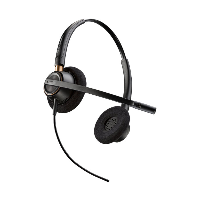 Hewlett & Packard INC. HP Poly EncorePro 520 Binaural Headset met Quick Disconnect