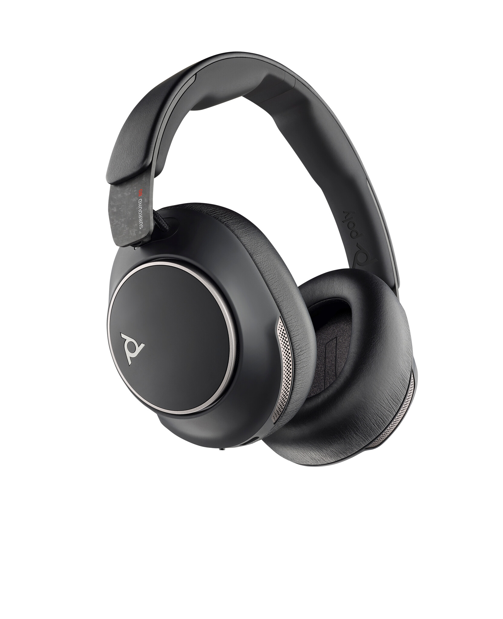 Hewlett & Packard INC. HP Poly Voyager Surround 80 UC USB-C Headset + USB-C/A-adapter