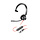 HP Poly Blackwire 3310 Monaural USB-C Headset + USB-C/A adapter