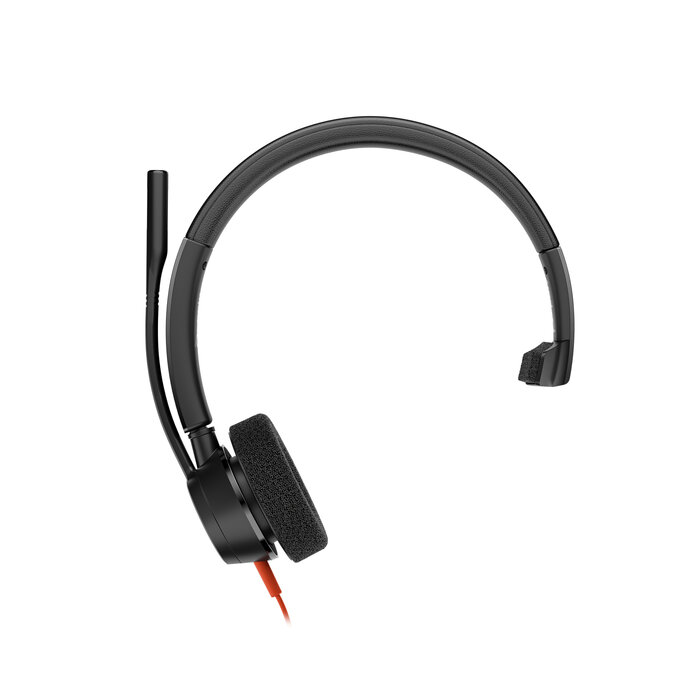 Hewlett & Packard INC. HP Poly Blackwire 3315 Monaural Microsoft Teams Certified USB-C Headset + 3,5 mm plug + USB-C/A adapter