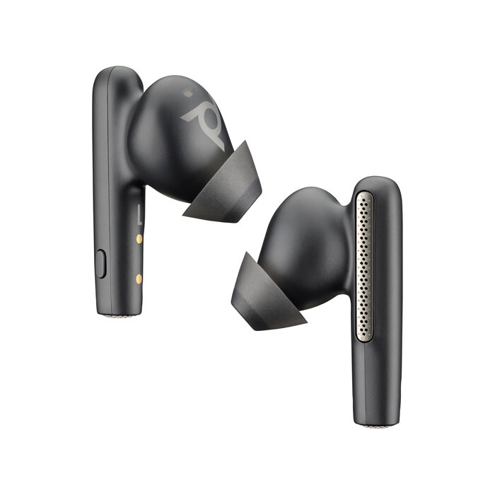 Hewlett & Packard INC. HP Poly Voyager Free 60 UC Carbon Black Earbuds + BT700 USB-C-adapter + oplaadcase basis