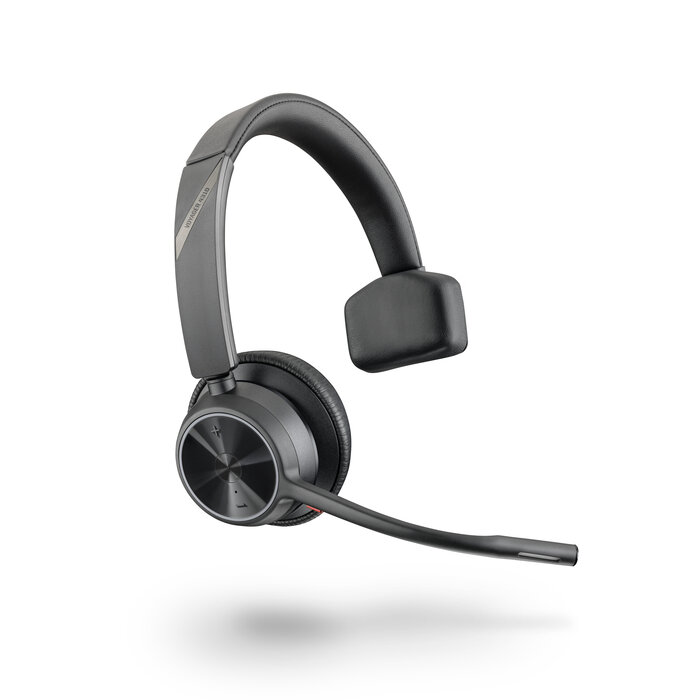 Hewlett & Packard INC. HP Poly Voyager 4310 UC mono headset + BT700 USB-A-adapter + oplaadstandaard