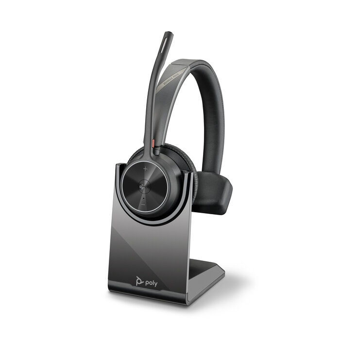 Hewlett & Packard INC. HP Poly Voyager 4310 Microsoft Teams Certified Headset + BT700 dongle + oplaadstatief