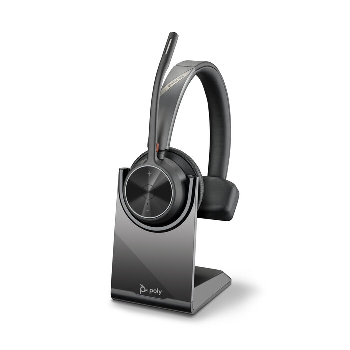 Hewlett & Packard INC. HP Poly Voyager 4310 USB-C Headset + BT700 dongle + oplaadstatief