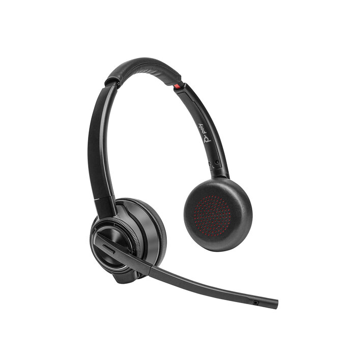 Hewlett & Packard INC. HP Poly Savi 8420 Office Stereo Microsoft Teams Certified DECT 1880-1900 MHz Headset