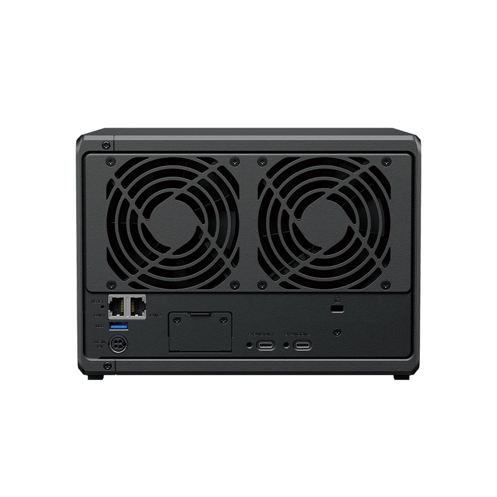 Synology DiskStation DS1525+ data-opslag-server NAS Ryzen Embedded V1500B 8 GB DDR4 0 TB Zwart