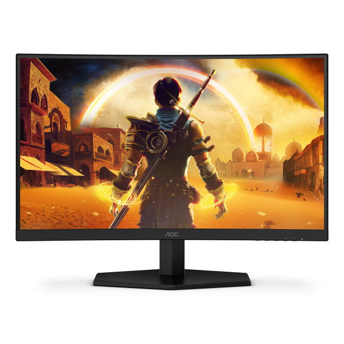 AOC AOC G4 23.6" VA FHD 180Hz computer monitor 59,9 cm (23.6") 1920 x 1080 Pixels Full HD LCD Zwart, Rood