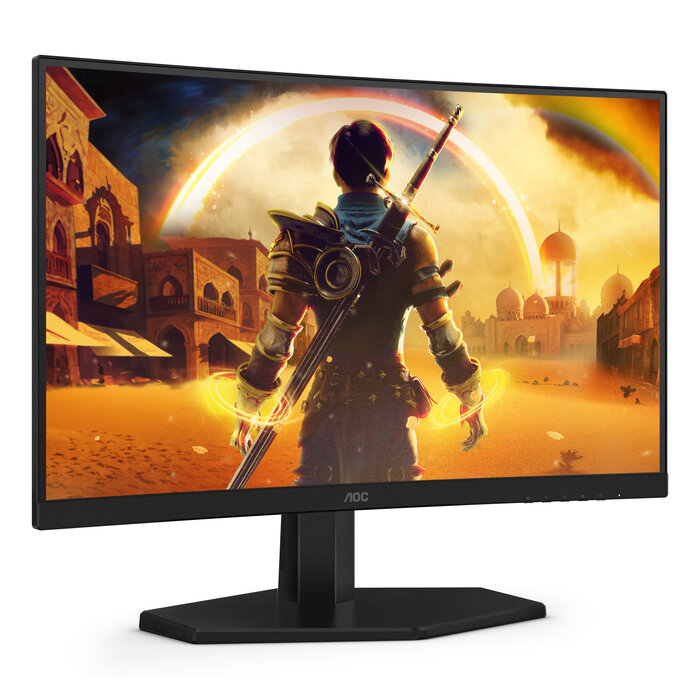 AOC AOC G4 23.6" VA FHD 180Hz computer monitor 59,9 cm (23.6") 1920 x 1080 Pixels Full HD LCD Zwart, Rood