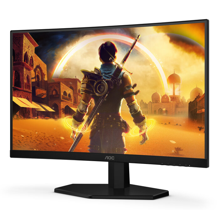 AOC AOC G4 23.6" VA FHD 180Hz computer monitor 59,9 cm (23.6") 1920 x 1080 Pixels Full HD LCD Zwart, Rood