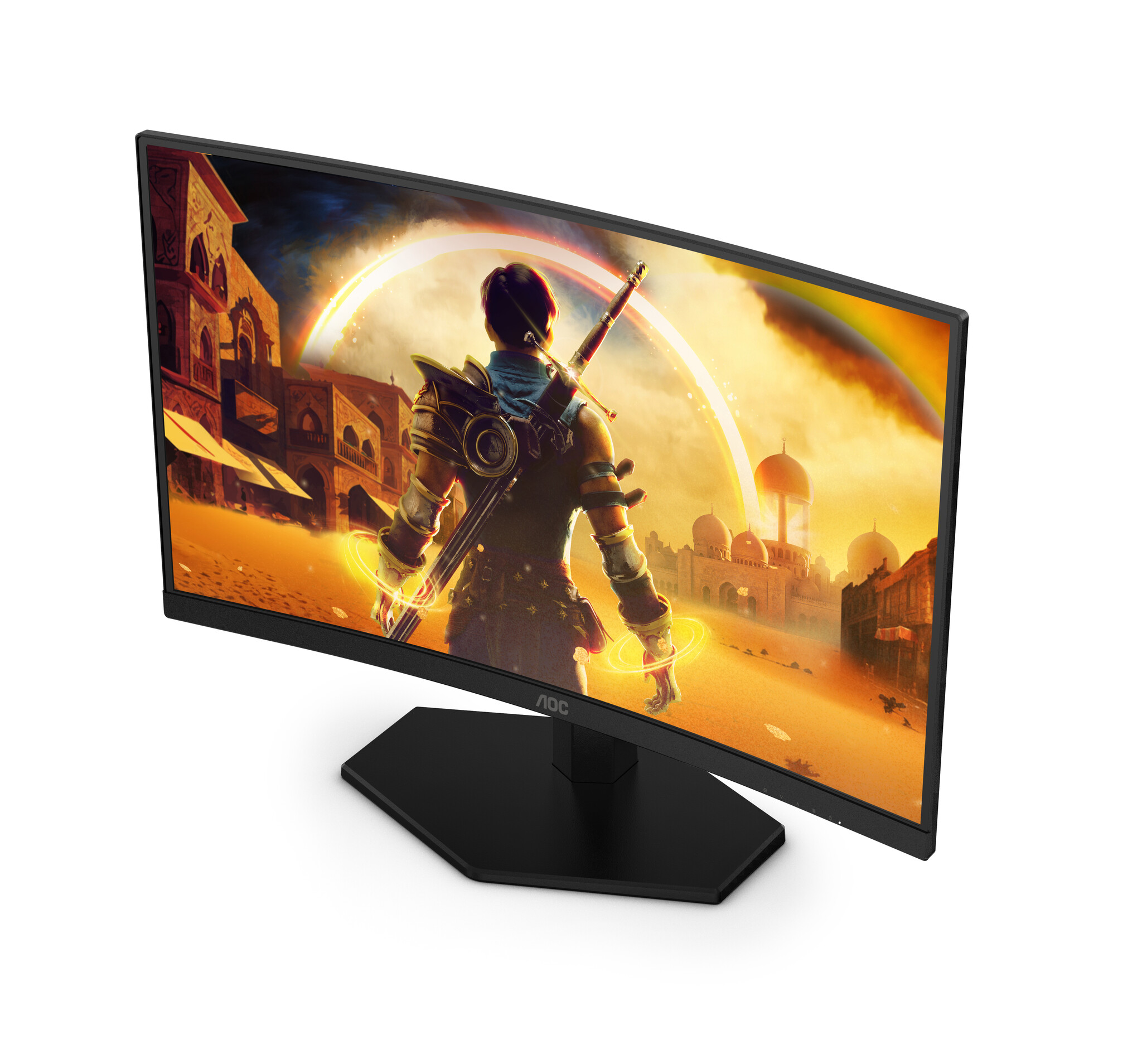 AOC AOC G4 23.6" VA FHD 180Hz computer monitor 59,9 cm (23.6") 1920 x 1080 Pixels Full HD LCD Zwart, Rood