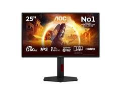 AOC AOC G4 25G4ZR computer monitor 62,2 cm (24.5") 1920 x 1080 Pixels LCD Zwart, Rood