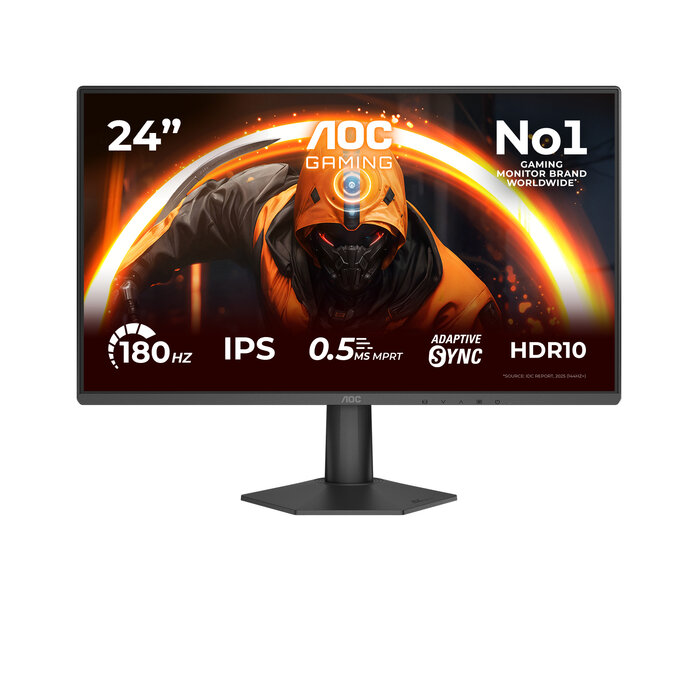 AOC AOC 24G50F computer monitor 60,5 cm (23.8") 1920 x 1080 Pixels Full HD LED Zwart
