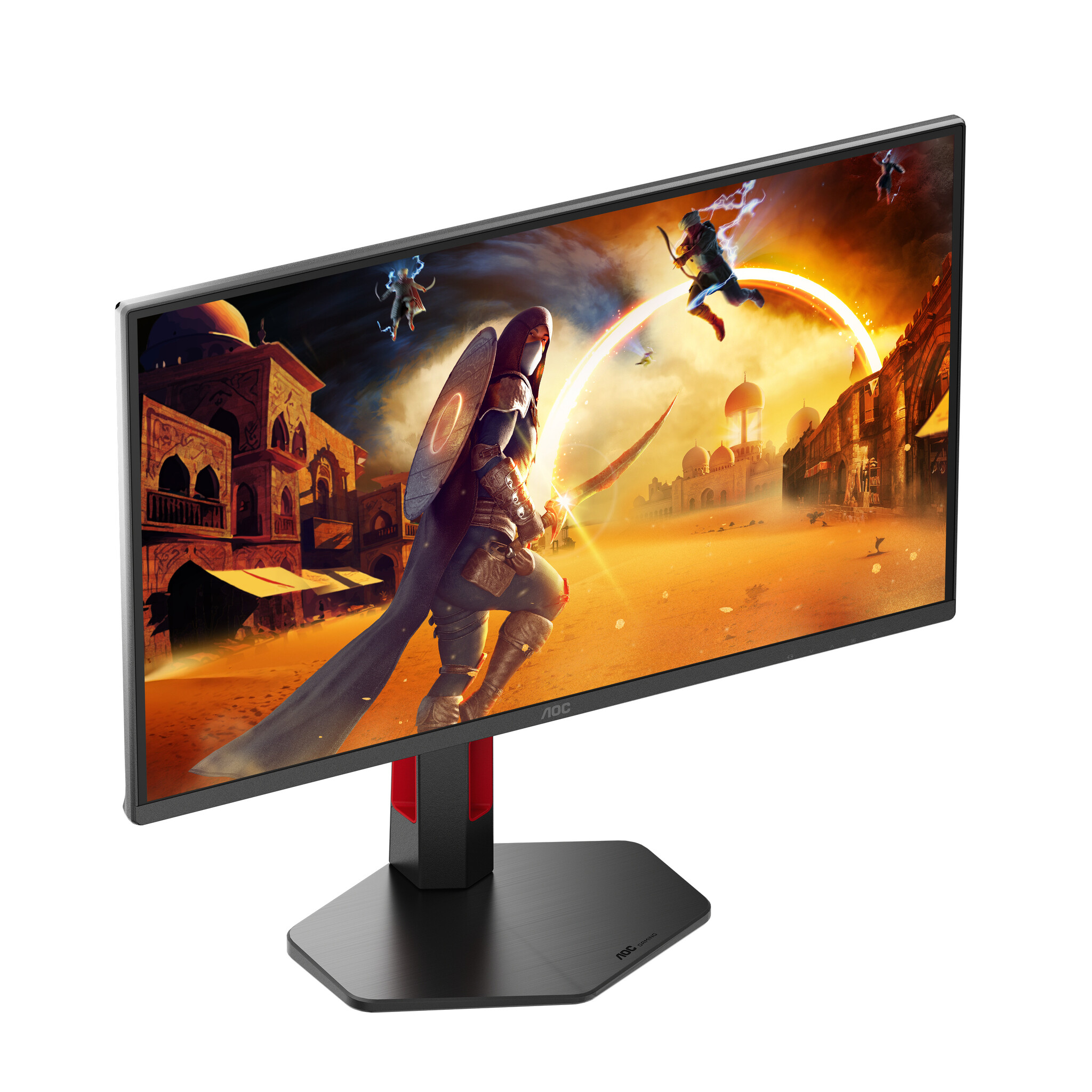AOC AOC G4 Q25G4SR computer monitor 62,2 cm (24.5") 2560 x 1440 Pixels Quad HD LED Zwart, Rood