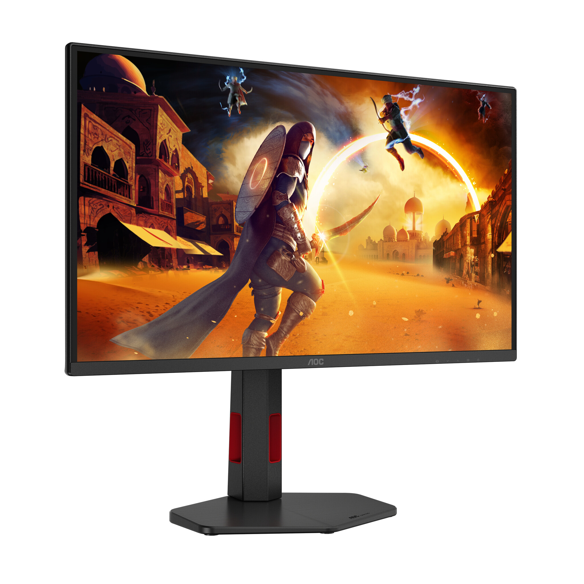 AOC AOC G4 Q25G4SR computer monitor 62,2 cm (24.5") 2560 x 1440 Pixels Quad HD LED Zwart, Rood