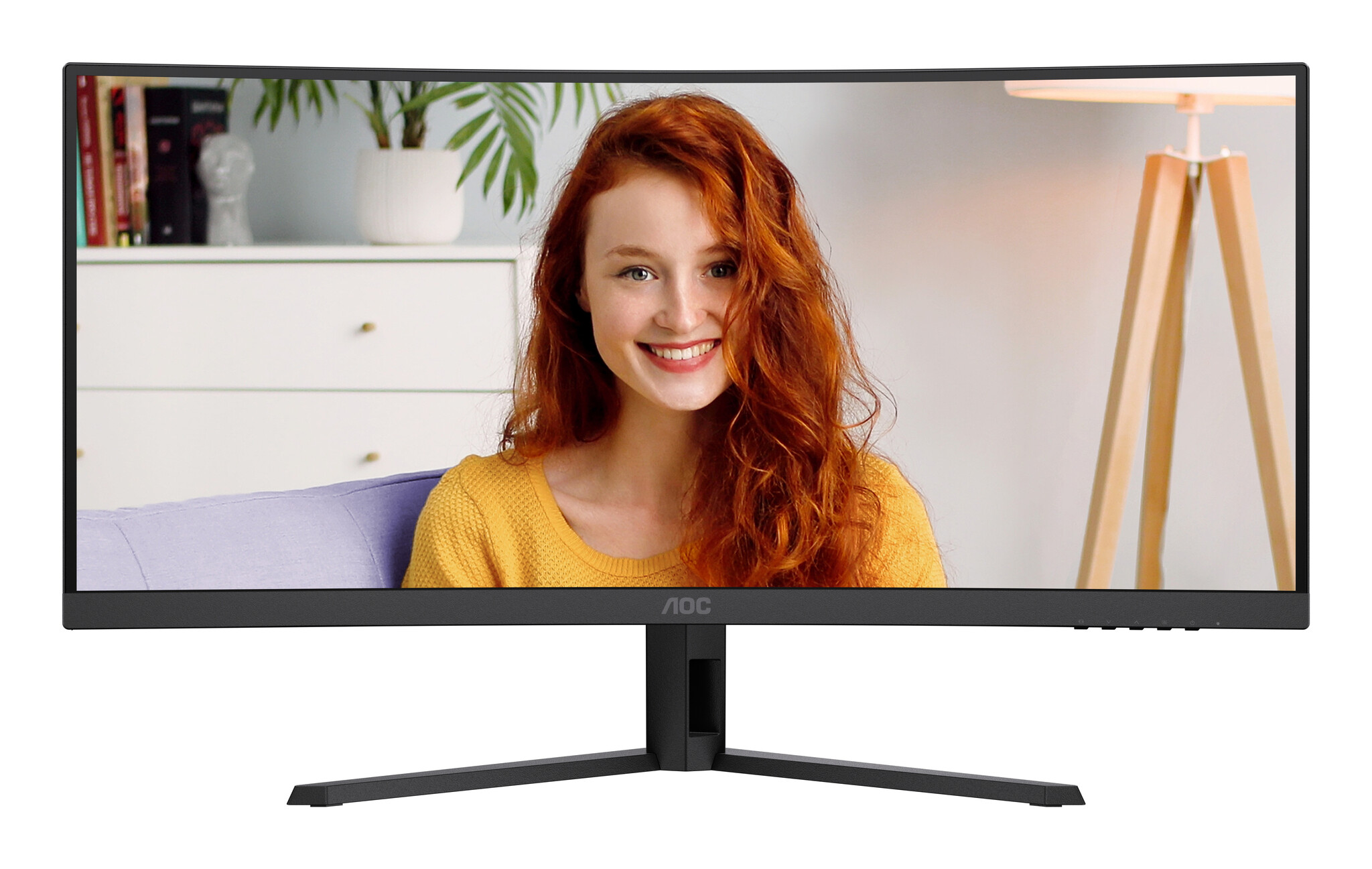 AOC AOC B3 CU34B3E computer monitor 86,4 cm (34") 3440 x 1440 Pixels Wide Quad HD LED Zwart