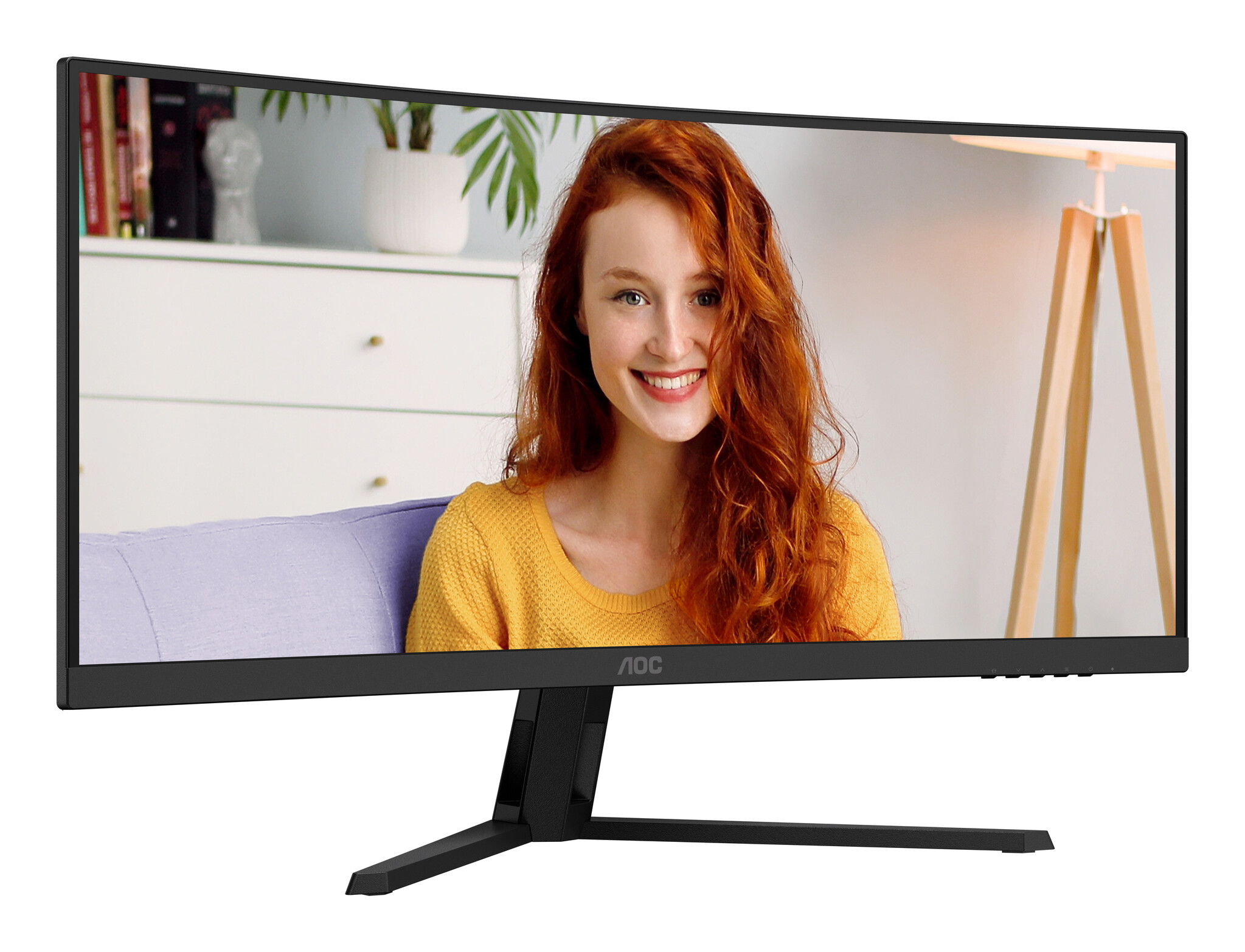 AOC AOC B3 CU34B3E computer monitor 86,4 cm (34") 3440 x 1440 Pixels Wide Quad HD LED Zwart