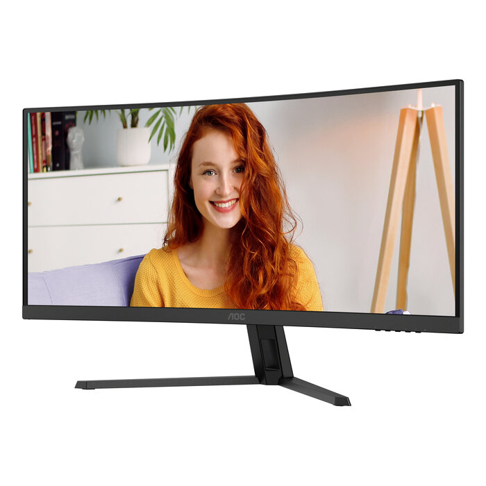 AOC AOC B3 CU34B3E computer monitor 86,4 cm (34") 3440 x 1440 Pixels Wide Quad HD LED Zwart