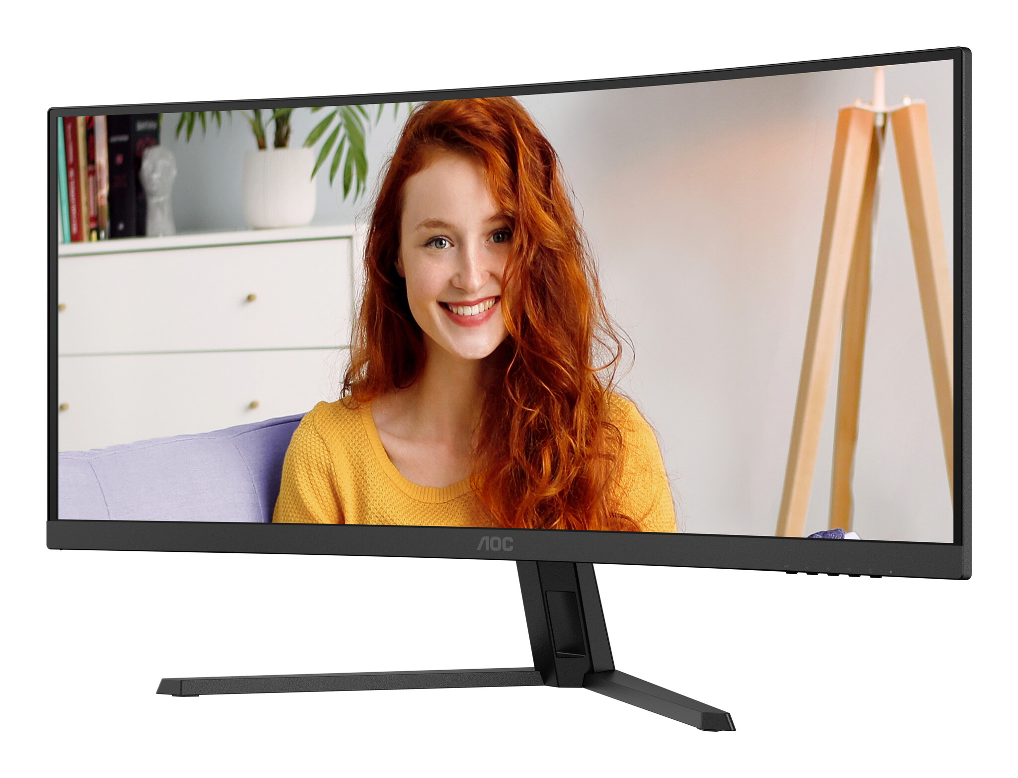 AOC AOC B3 CU34B3E computer monitor 86,4 cm (34") 3440 x 1440 Pixels Wide Quad HD LED Zwart
