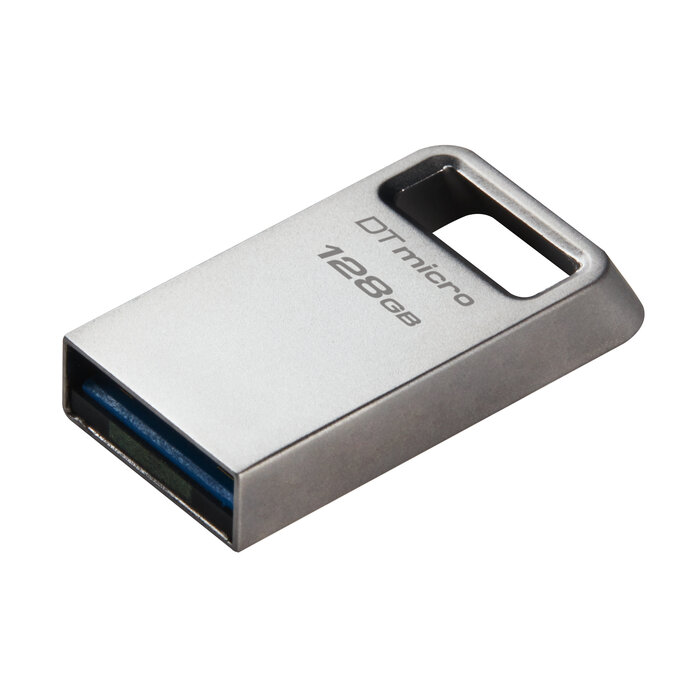 Kingston Kingston Technology DataTraveler 128GB Micro 200MB/s Metal USB 3.2 Gen 1