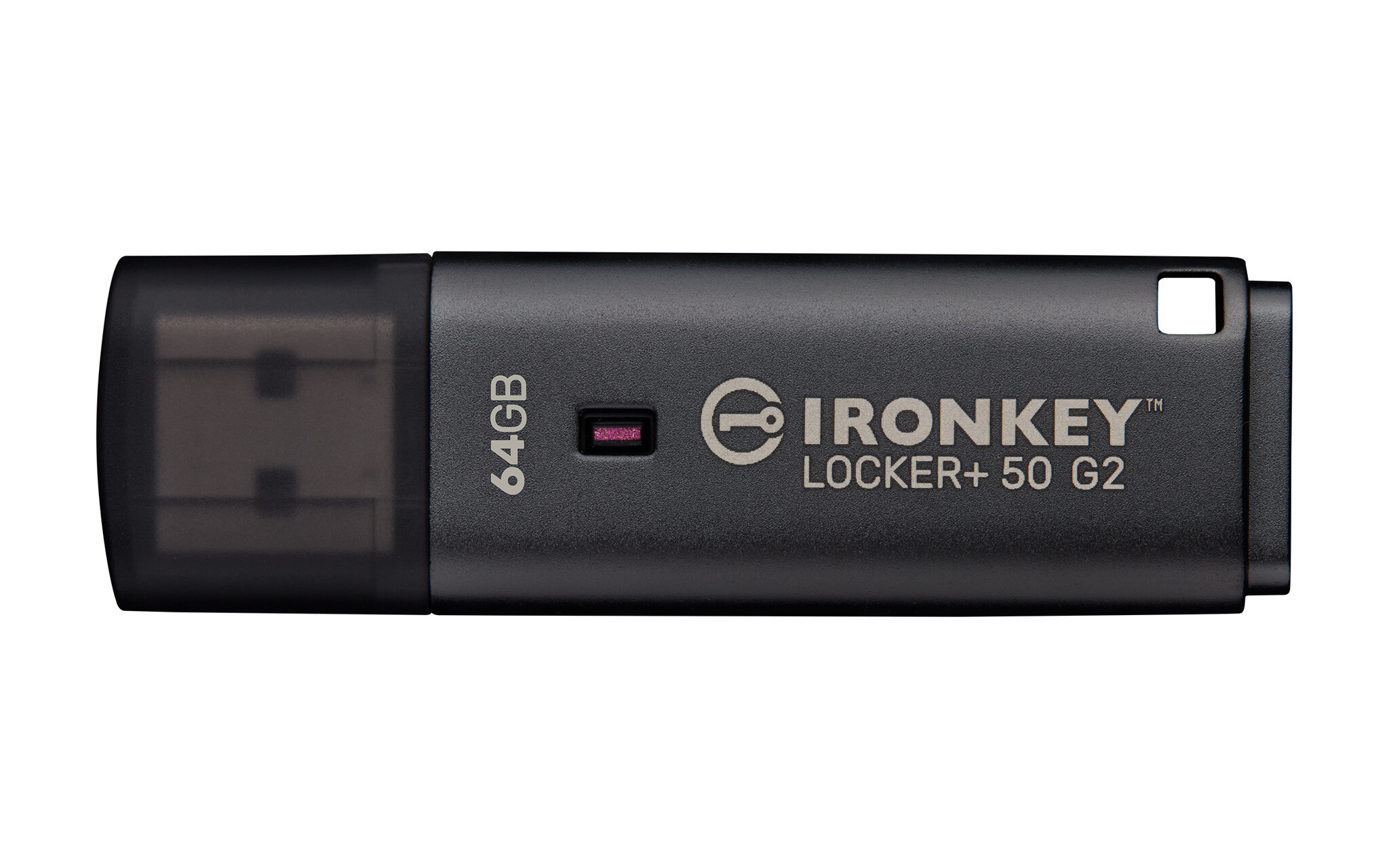 Kingston Kingston Technology IronKey 64GB Locker Plus 50 G2, FIPS 197, AES-256