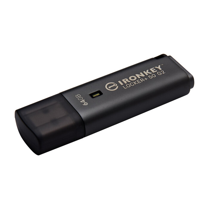 Kingston Kingston Technology IronKey 64GB Locker Plus 50 G2, FIPS 197, AES-256