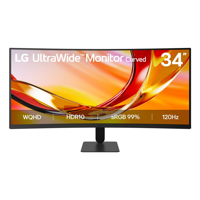 LG LG 34U601B-B computer monitor 86,4 cm (34") 3440 x 1440 Pixels Dual WQHD LCD Zwart